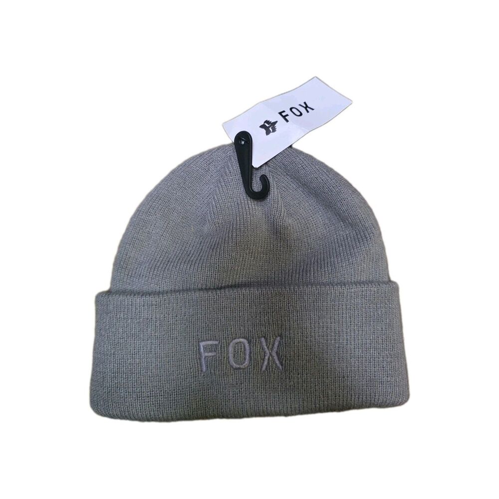 Fox Racing Women's Wordmark Beanie - Ladies Knit Winter Skull Cap Casual